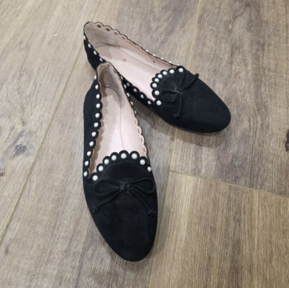 Kate Spade Women's Black Ballet Flats 7